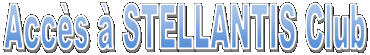 Accs  STELLANTIS Club