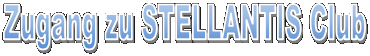 Zugang zu STELLANTIS Club